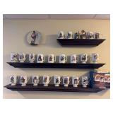 Norman Rockwell Collection of Mugs, A Figurine, and Plate
