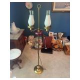 Brass Floor Lamp-56”