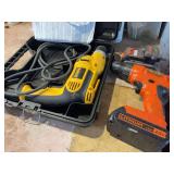 Dewalt and Black & Decker Drills