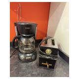 Coffee Pot and Toaster