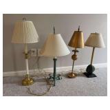 (4) Table Lamps