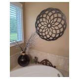 Assorted Home Decor - Vase, Glassware, Wall Art