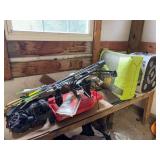 Compound Bow with Targets and Accessories