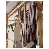 3 Folding Tables and Chairs