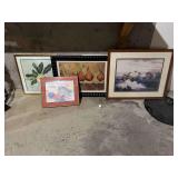 Four Framed Prints
