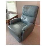Green Leather Rocking Recliner