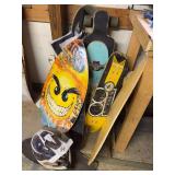 Skateboards, Surfboards and Misc