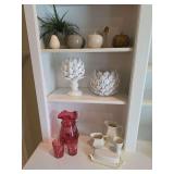 Assorted Glassware and Home Decor