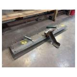 6’ Snow Blade with homemade mount