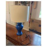 Blue Table Lamp