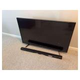 LG TV and Samsung Sound Bar (no power cord)