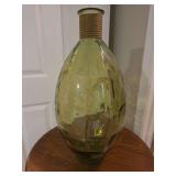 Green Glass Vase - 24'H