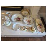 Assorted Floral Pattern China - Various Makers