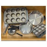 Assorted Bakeware, Pots and Pans