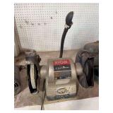 Ryobi 8” Bench Grinder - buyer must remove from table