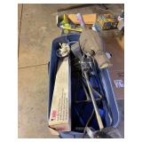 Assorted Sporting Goods - life vests, trolling motor, decoys
