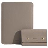 PU Leather Padded Laptop Sleeve Bag 14In