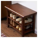 XKZG Storage Bench Wooden Shoe Rack Benc