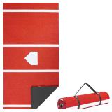 VEVOR VEVOR10x3.8 ft Batting Cage Mat, B