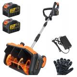 Cordless Snow Shovel, 3500W Battery Snow