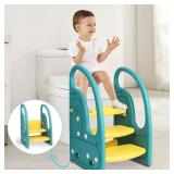 Toddler Step Stool Chair Onasti Kids 3 S