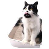 Midlee Stainless Steel Cat Litter Box- X