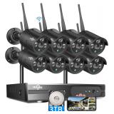 Hiseeu Wireless Security Camera Outdoor,