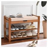 Shoe Rack Bench, Shoe Storage Bench with