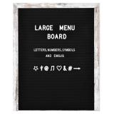 Large Black Felt Letter Board, 24 x 30 i