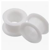 Oyaface 2 PC White 20mm 3/4  Hard Silico