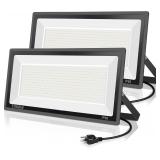 2 Pack 1000W LED Flood Light Outdoor,425