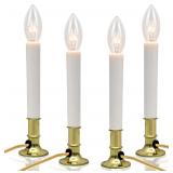 4pk SUNSGNE Electric Window Candle Lamp with