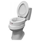 Carex Elongated Hinged Toilet Seat Riser