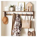AMBIRD Coat Rack Wall Mount, 35 Inch Ext