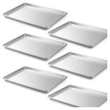 CURTA 6 Pack Aluminum Sheet Pan, NSF Lis