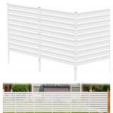 Metal Privacy Fence Panels for Outside,