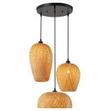 Rattan Pendant Light Bamboo Hanging Ligh