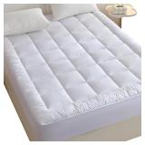 Quilted Fitted Mattress Pad, Quilted Fit