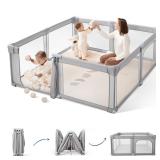 Sweeby Baby Playpen, 79x71 Inch Gate Fol