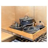 Pull Out Cabinet Drawer Organizer, Slidi