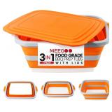 BBQ Prep Tub 3-IN-1 Large 30L Collapsibl
