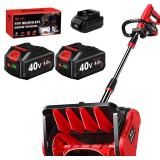 SILVEL 40V Cordless Snow Shovel,13 Inch