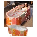Portable Bathtub Ice Bath Tub - Foldable