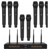 8-Channel Wireless Microphone System, UH