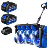 2 * 40V Electric Cordless Snow Shovel, 1