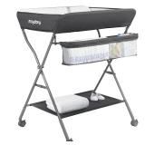 Baby Changing Table with Wheels, Maydoll