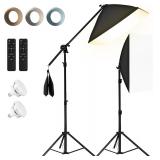 NiceVeedi 85W Photography Lighting, 2-Pa