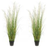 Artificial Plant, 47in Tall, 2pk Grass,