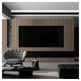 Wood Slat Wallpaper Peel and Stick - 35.