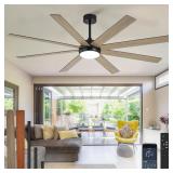 Depuley 66' Ceiling Fans with Lights: La
